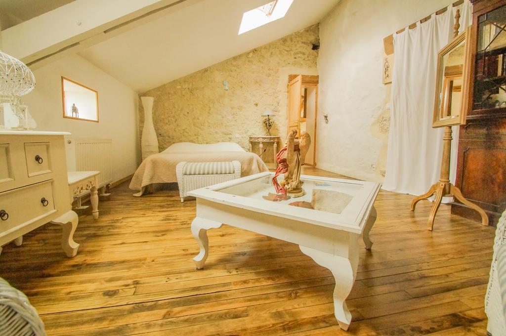 Chambres D'Hotes Domaine De La Rose Des Vents Castelnau-sur-lʼAuvignon Стая снимка